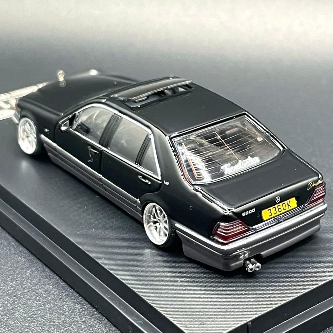 1/64 StreetWeapon ベンツ　W140 限定499個　ブラック