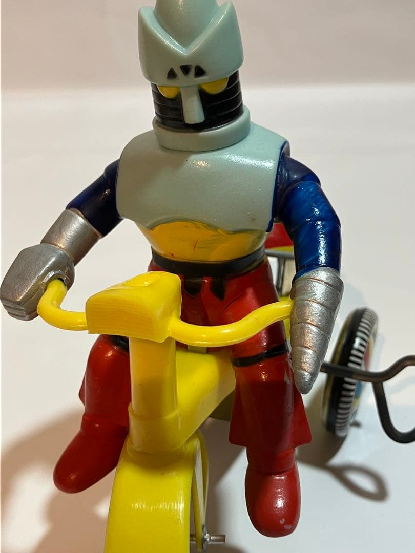 M*7様 【セット】Cycle ブリキ おもちゃ ゼンマイ 三輪車 ソフビ 当時