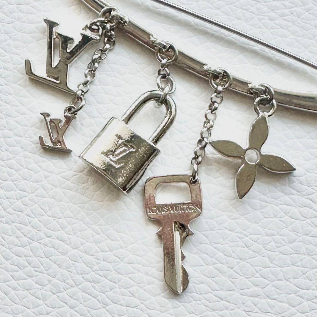 美品✨ルイヴィトン ブロッシュ エバングル ヌリス ピン ブローチ シルバー