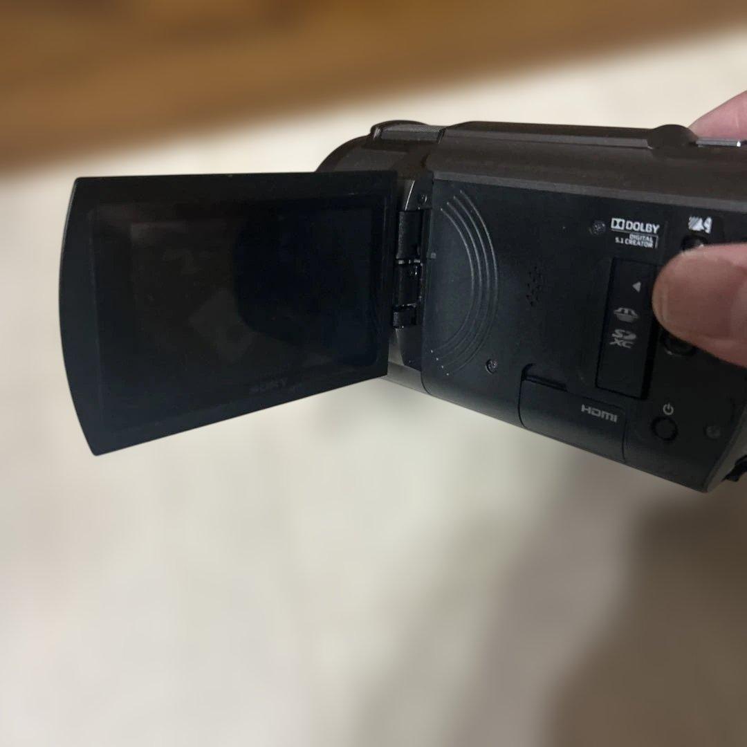 SONY ビデオカメラ FDR-AX40 4K 64GB 光学20倍　美品