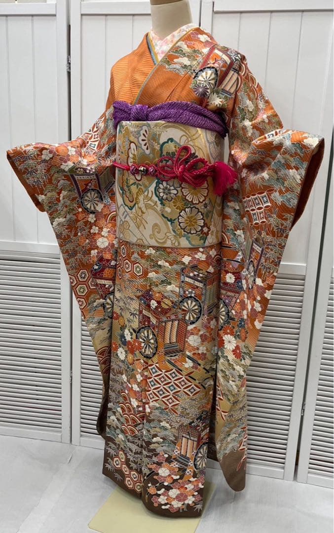 ❪6768❫ ✿ 振袖 (正絹) ✿