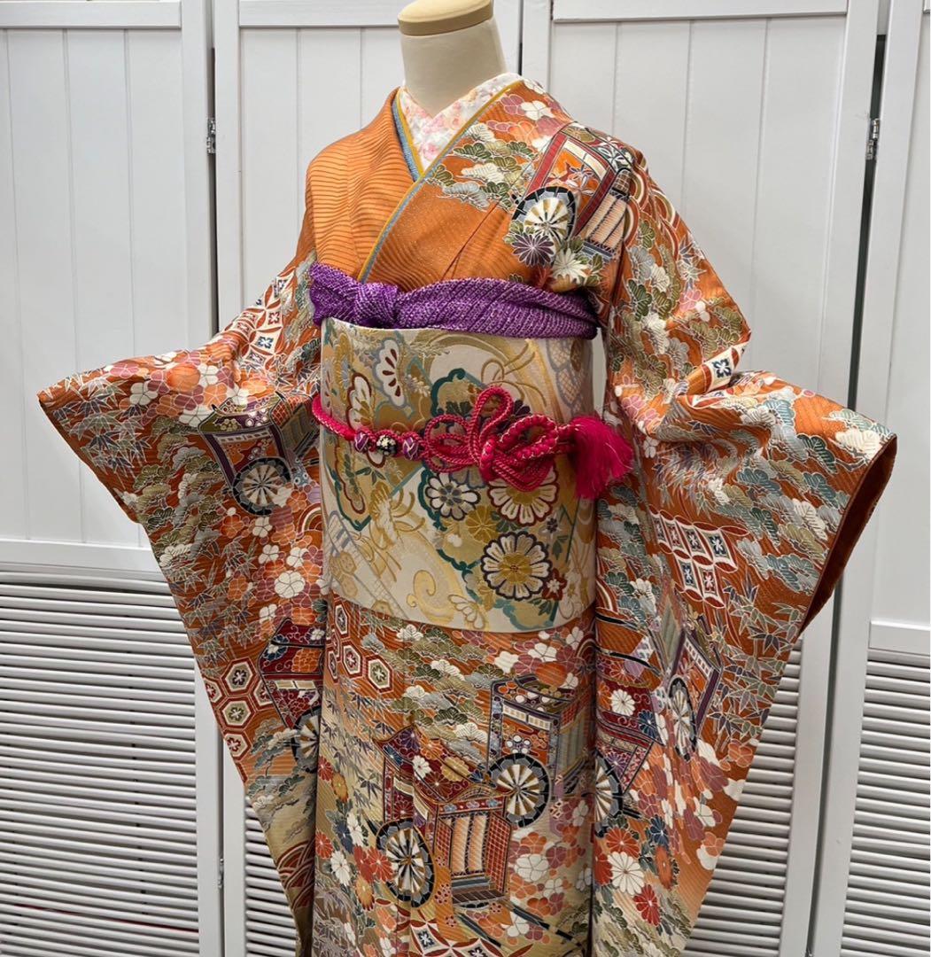 ❪6768❫ ✿ 振袖 (正絹) ✿