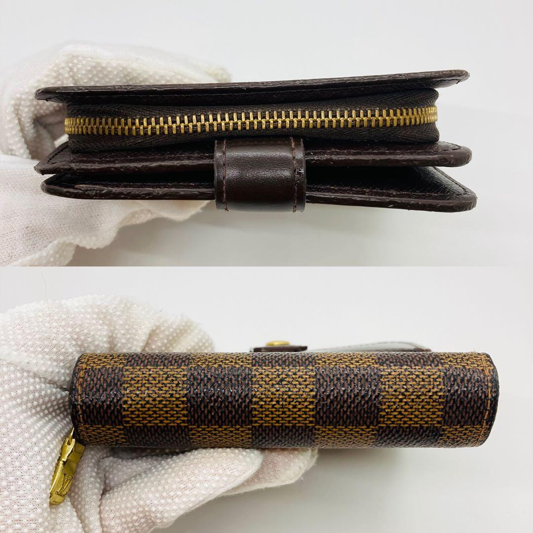 LOUIS VUITTON ルイヴィトン ダミエ 二つ折り財布 A702