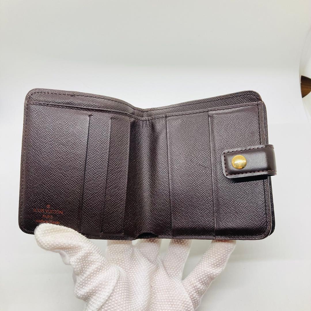 LOUIS VUITTON ルイヴィトン ダミエ 二つ折り財布 A702