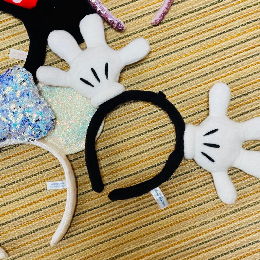 まとめ ディズニー ミッキー ミニー カチューシャ セット b