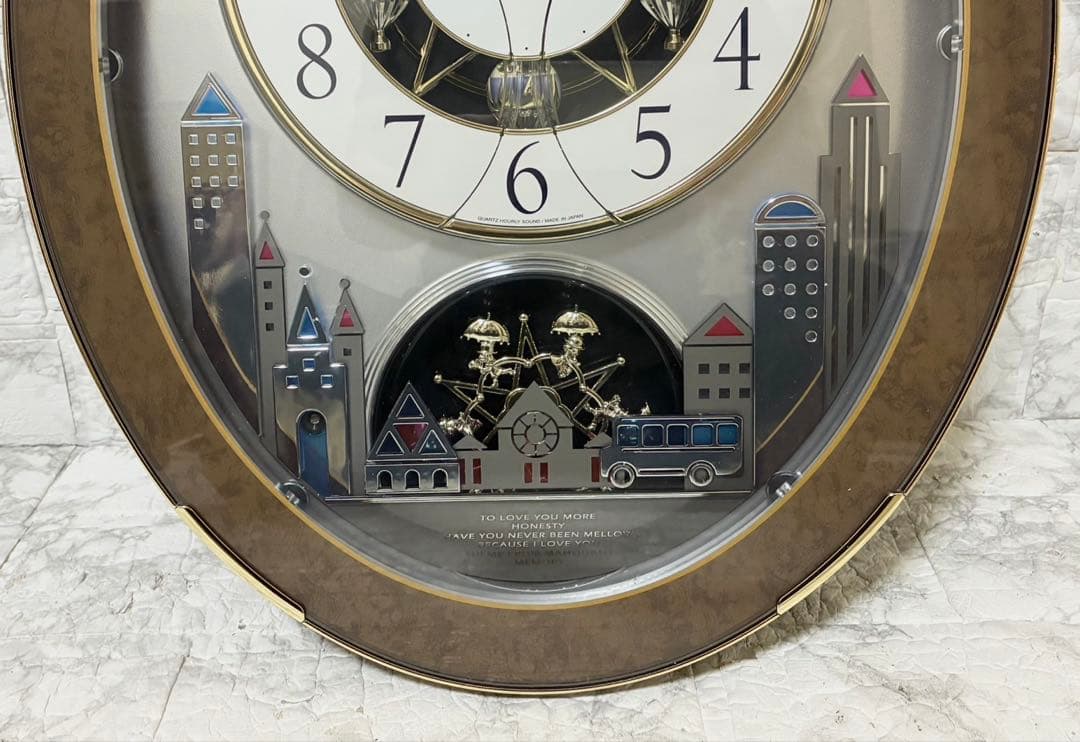 【完動品】RHYTHM SmallWorld CUORUM 4MH759