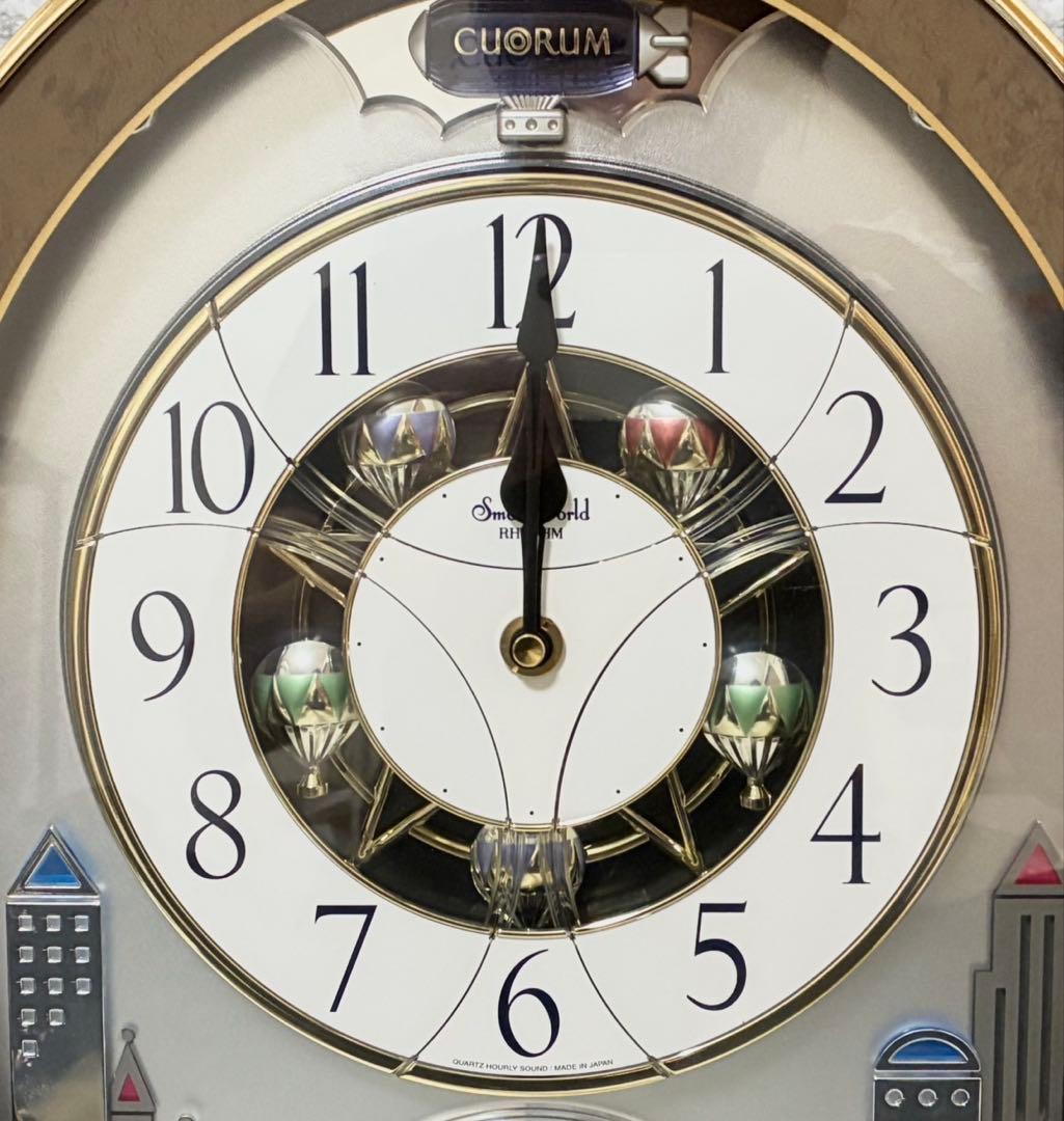 【完動品】RHYTHM SmallWorld CUORUM 4MH759