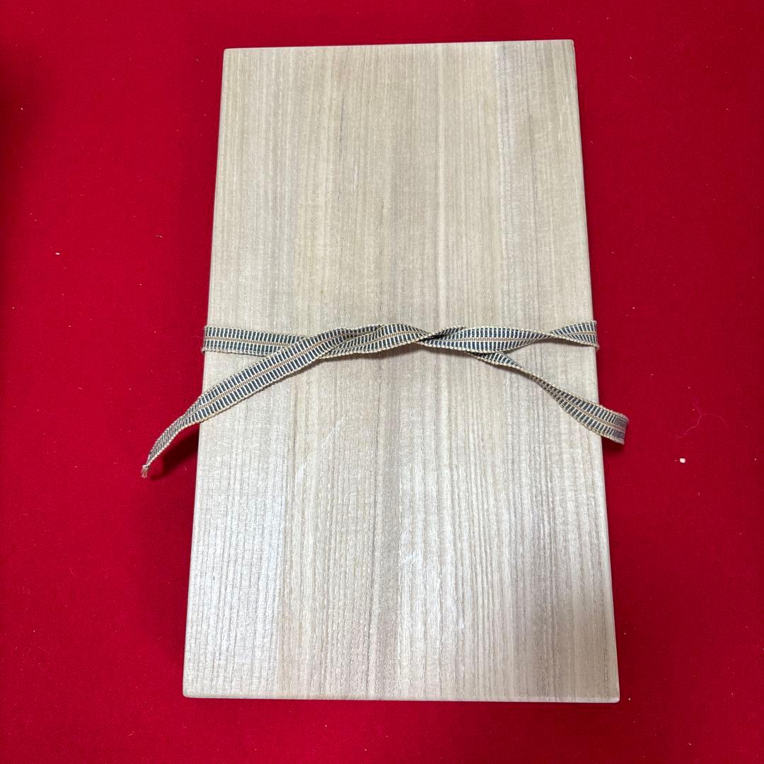 茶道具 羽根セット 木箱入り羽箒