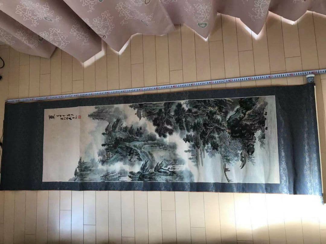 宋旭（そうきょく） 掛軸  肉筆保証