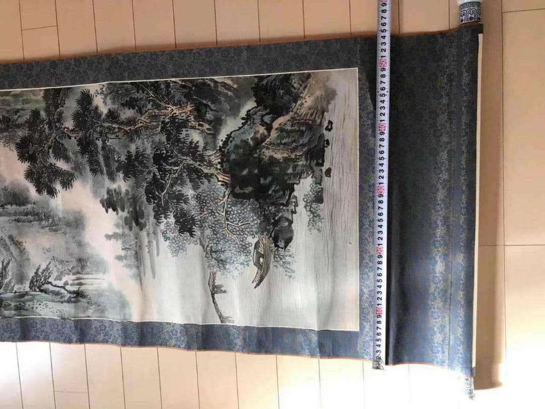 宋旭（そうきょく） 掛軸  肉筆保証