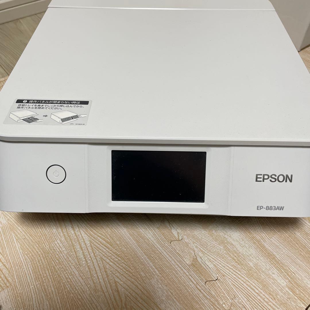 【ジャンク品】EPSON インクジェットプリンター EP-883AW 本体