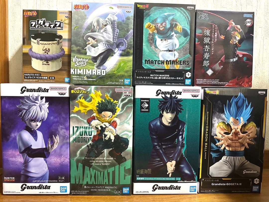 最新プライズフィギュア 8個まとめ売り