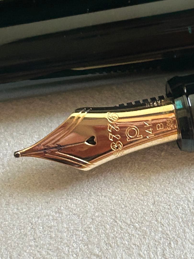 プラチナ万年筆　センチュリー　3776 ローレルグリーン太字