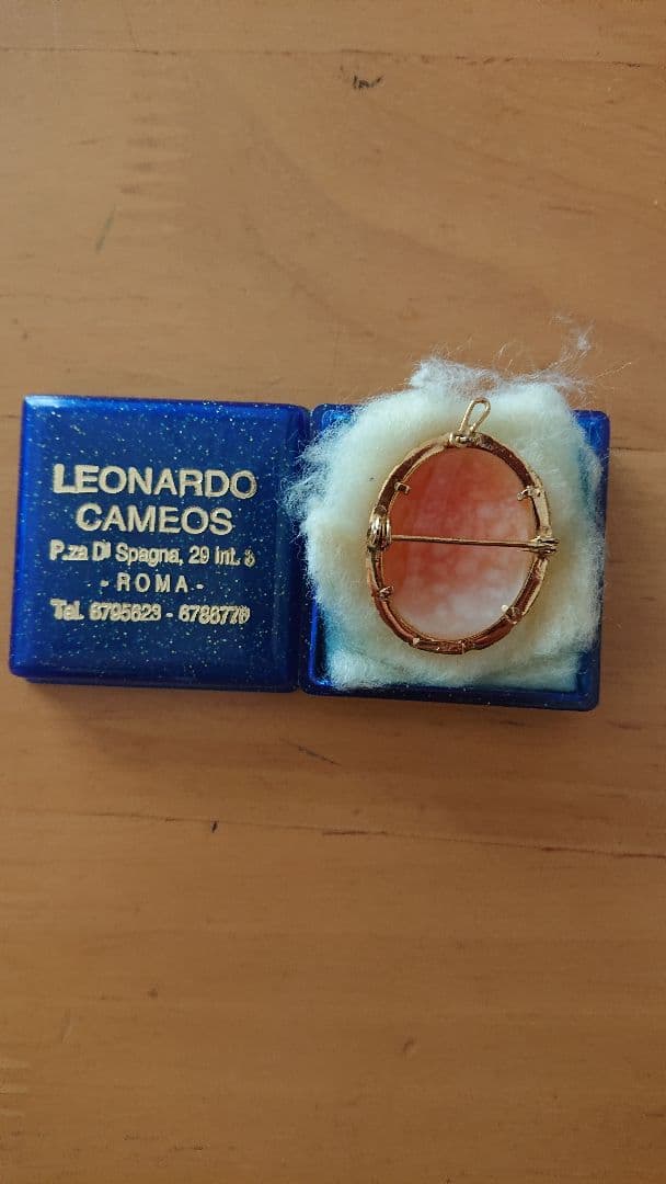 LEONARDO カメオブローチ 3個セット