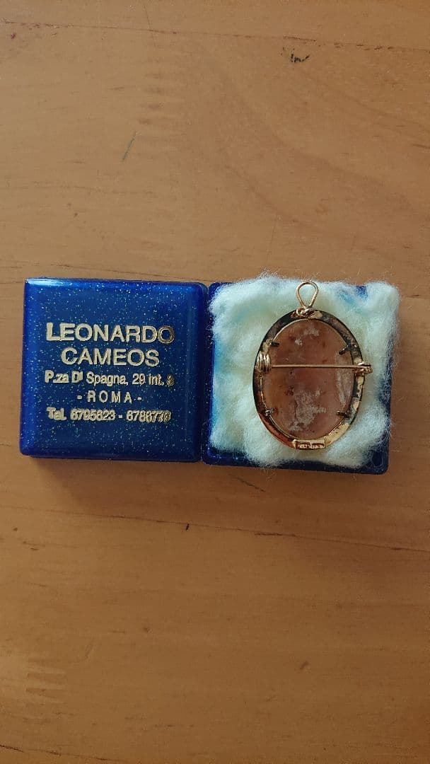 LEONARDO カメオブローチ 3個セット