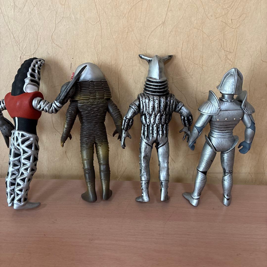 ボーグ星人　ペガッサ星人　ザラブ星人　ゴドラ星人　フィギュア　ウルトラ怪獣　4体