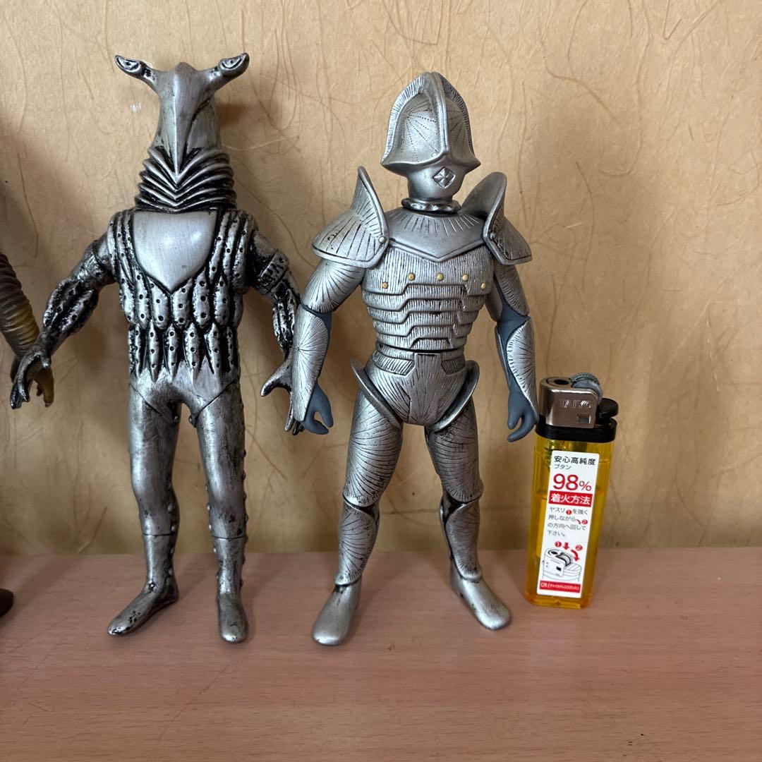 ボーグ星人　ペガッサ星人　ザラブ星人　ゴドラ星人　フィギュア　ウルトラ怪獣　4体