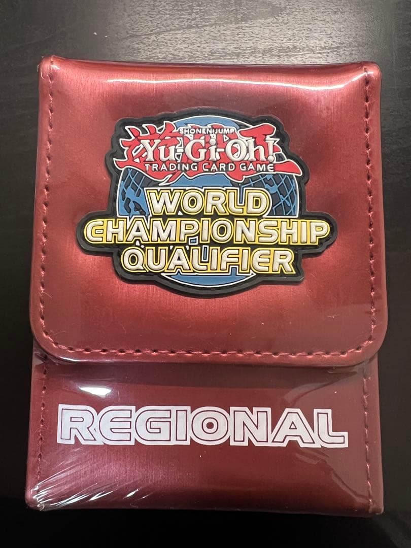 遊戯王world championship qualifier デッキケース赤色