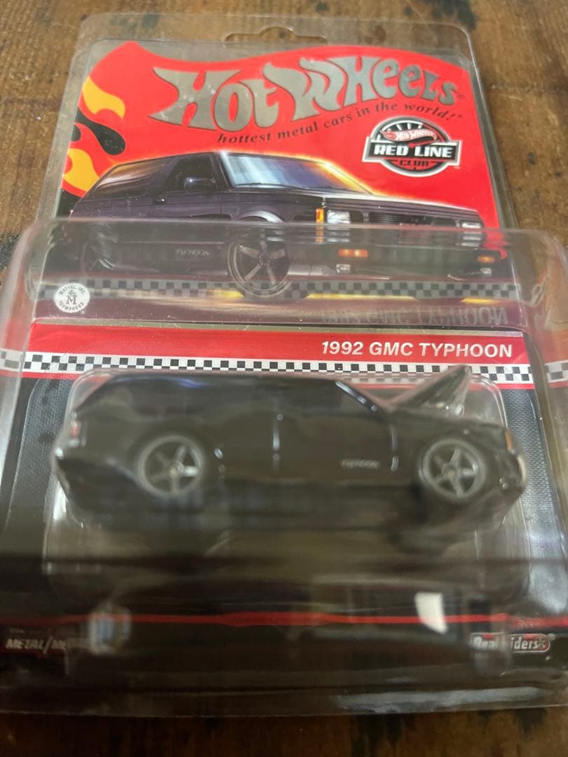 新品 ホットウィール RLC 限定 1992 GMC タイフーン