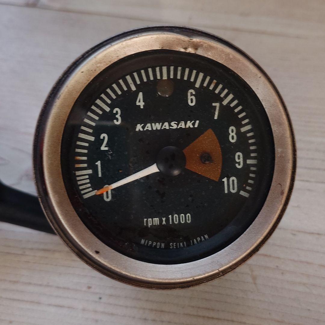 z*1様 KAWASAKI バイク タコメーター w1s 日本精機