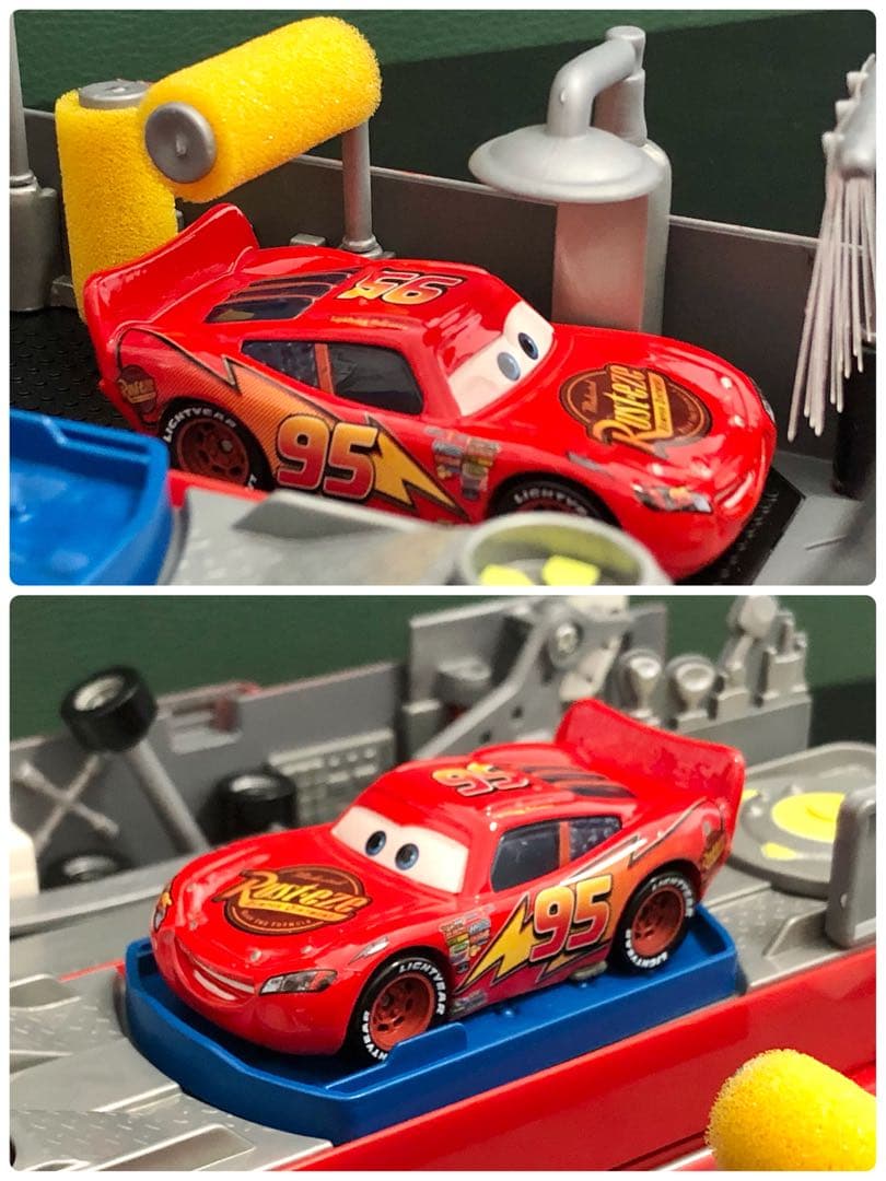 ★絶版！￼カーズ￼ V8カフェ&マック￼トレーラー& ミニカー17台￼セット￼