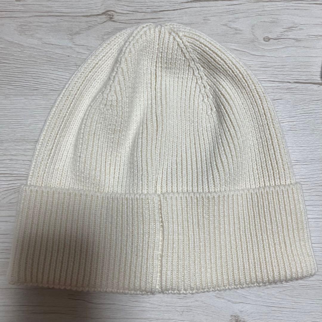 DIESEL ニット帽 ビーニー ホワイト