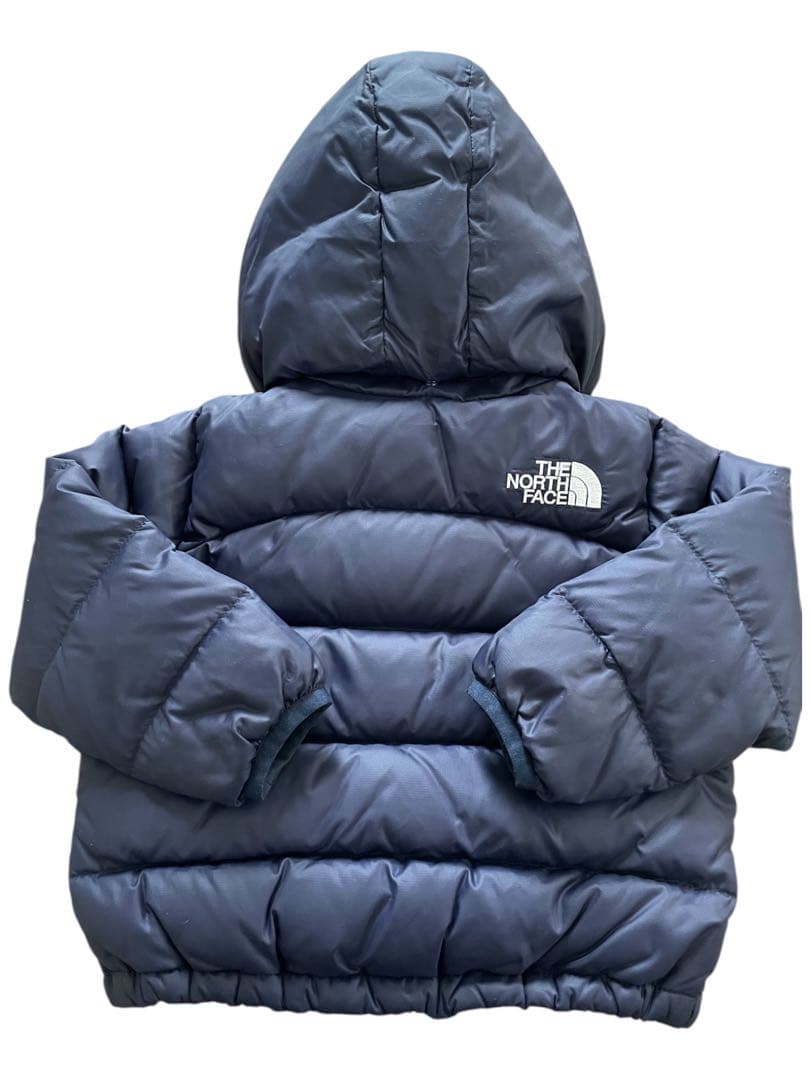 美品☆90cm THE NORTH FACE キッズ ベビー ダウン ネイビー