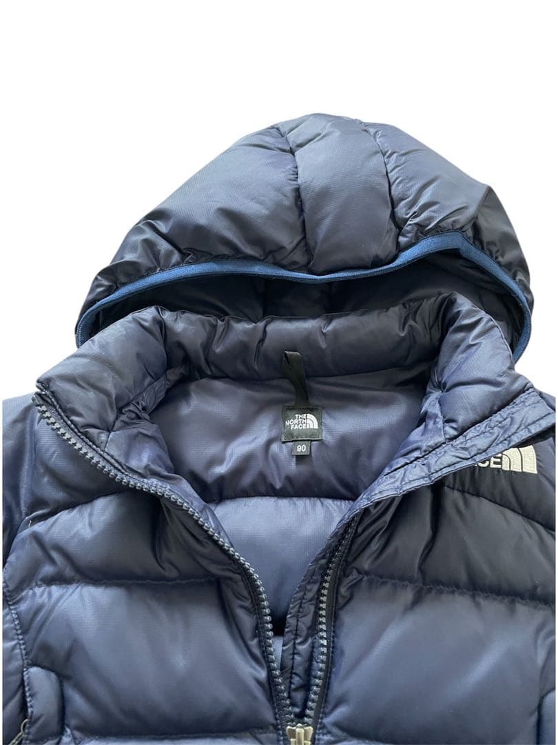美品☆90cm THE NORTH FACE キッズ ベビー ダウン ネイビー