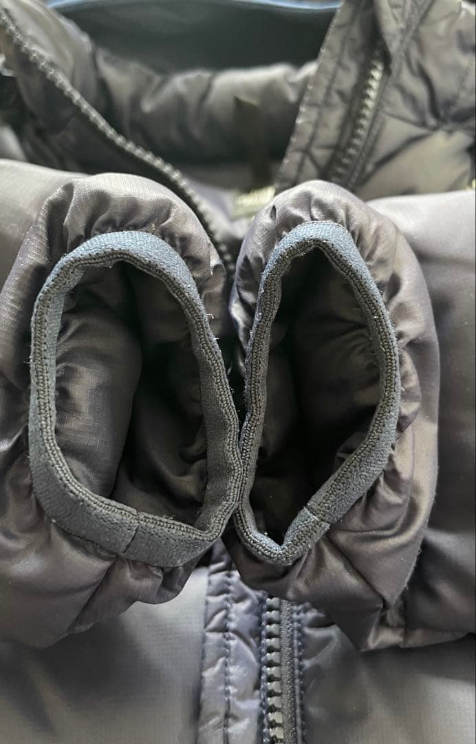 美品☆90cm THE NORTH FACE キッズ ベビー ダウン ネイビー