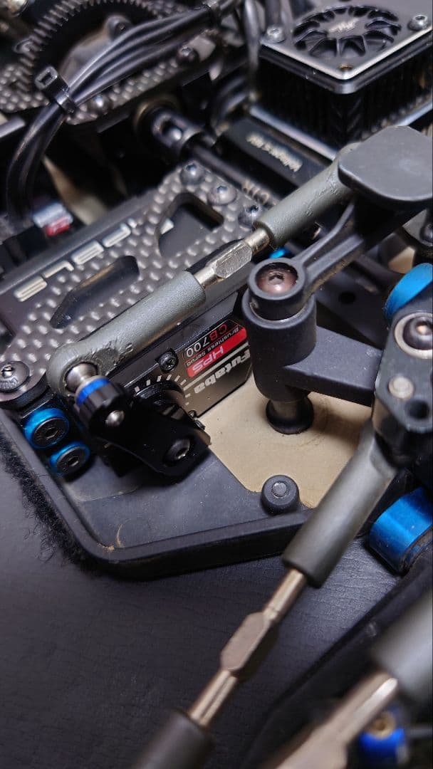 [こー]アソシエイテッドB74.1Dメカ付き車体