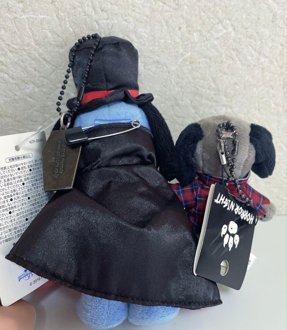 スヌーピー ホラーナイト USJ ハロウィン ぬいぐるみ4体セット