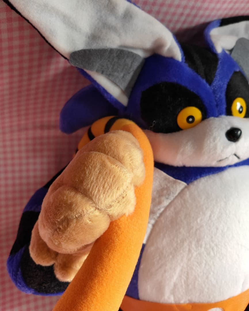 レトロ セガ　ソニックアドベンチャー　ビッグ・ザ・キャット　ぬいぐるみ