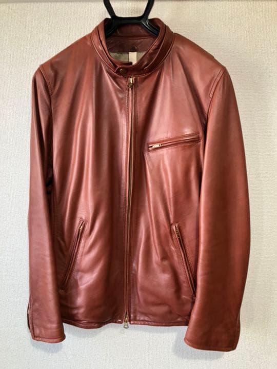 超大特価 レザー シングルライダースジャケット タケオキクチ