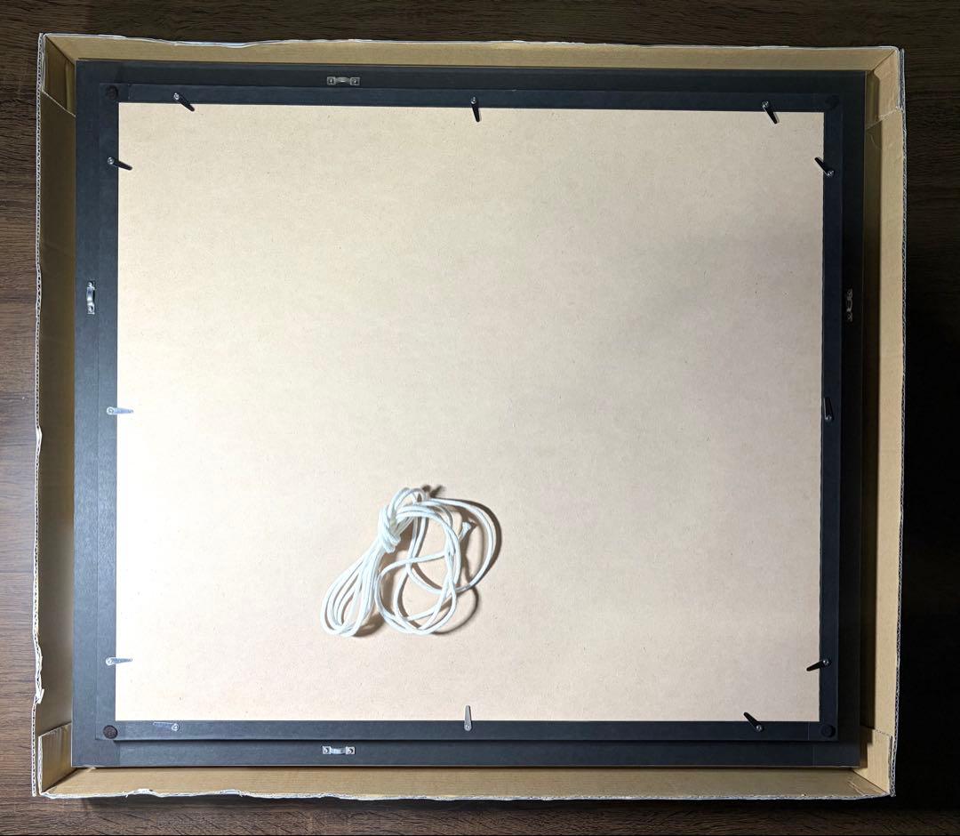 新品 高級イタリアモールディング油彩額 F10号