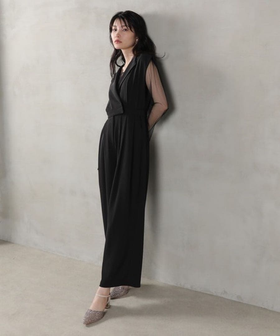 kana / niana セットアップ スタンドアウトカラーオールインパンツ　M