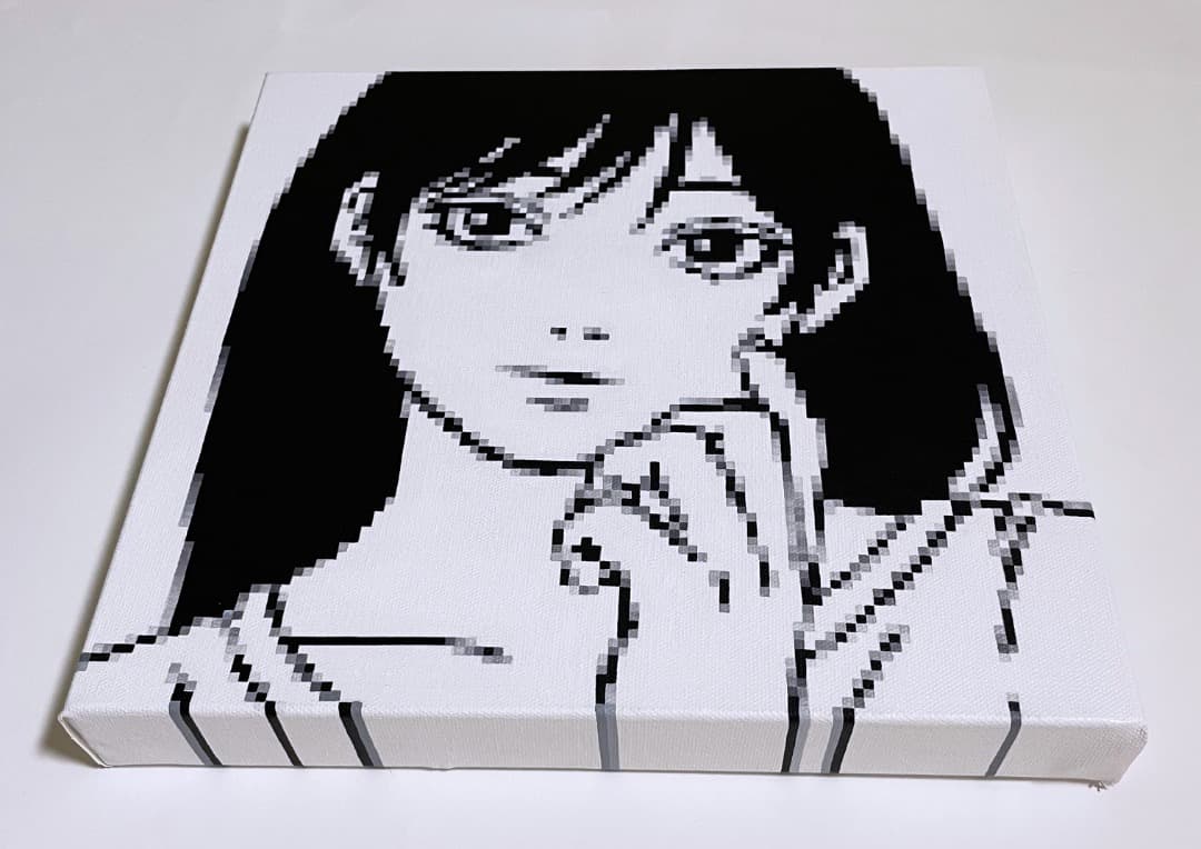 【boocaloo777】現代アート/キャンバス