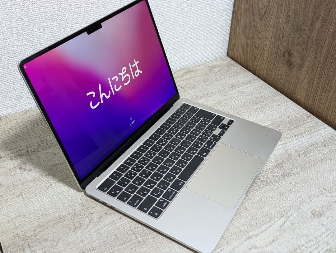 MacBookAir M2 13.6インチ スターライト 8GB/512GB