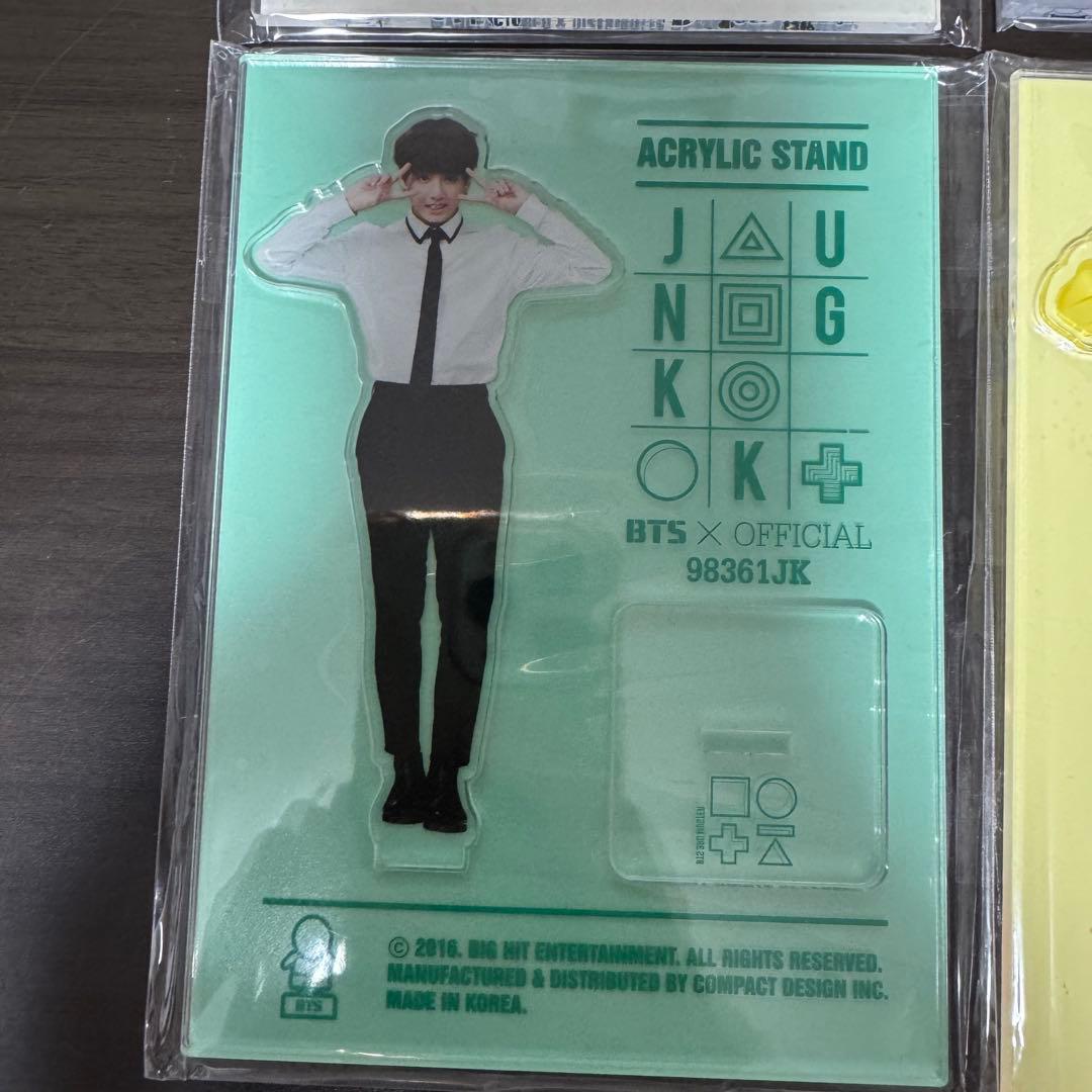BTS ジョングク グク 公式 アクリルスタンド