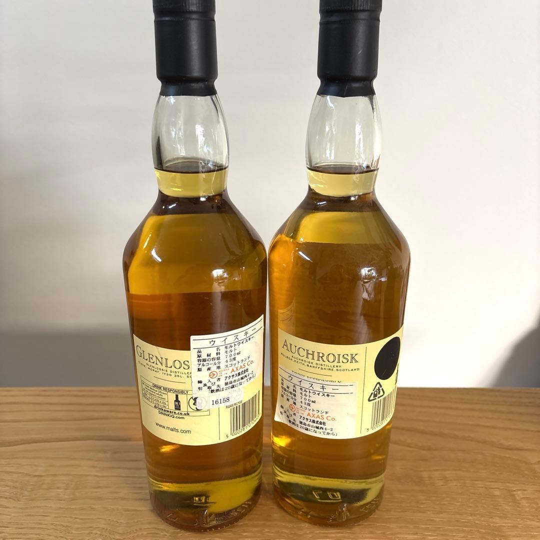 Glenlossie&Auchroisk10年　ウイスキー2本セット　700ml