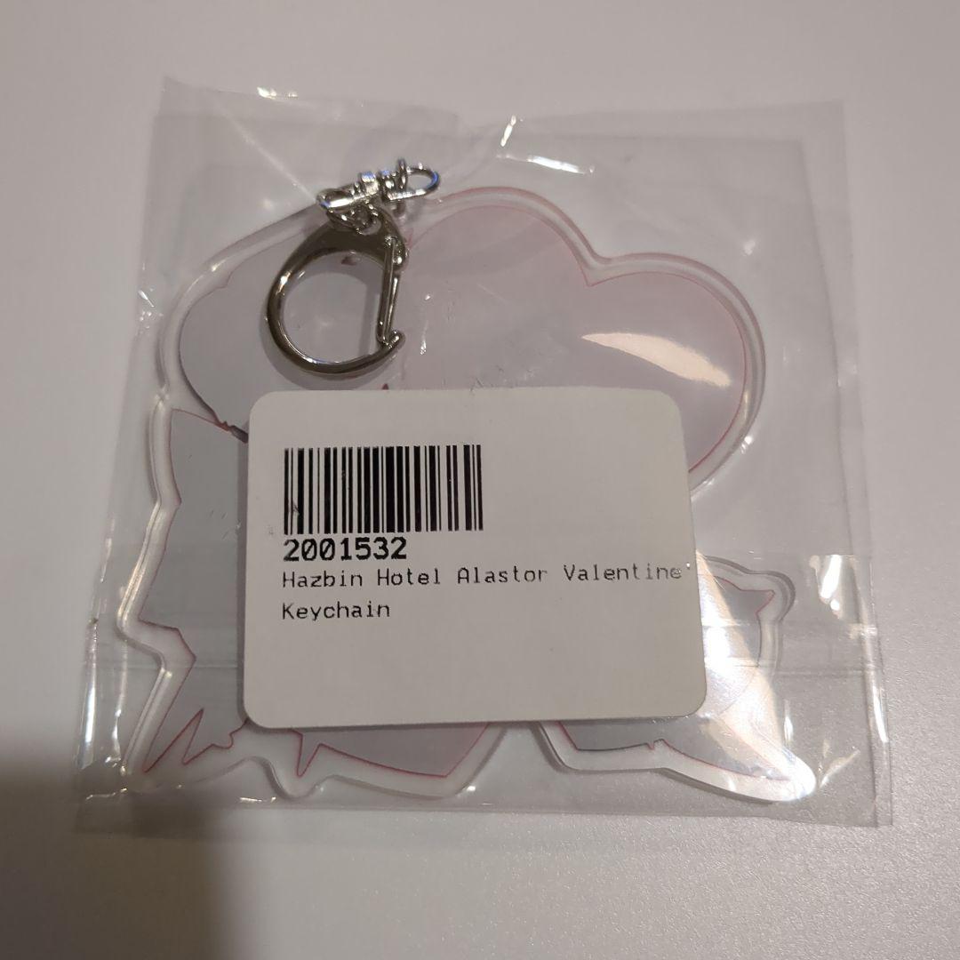 u*）様 公式 ハズビンホテル アラスター アクリルキーホルダー バレンタイン