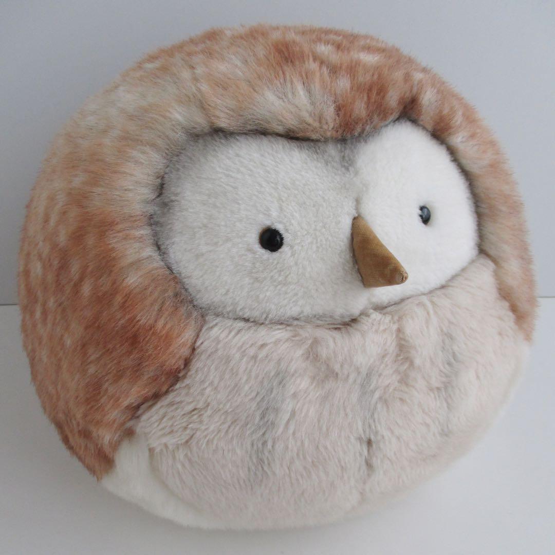 希少モンスイユ N.ルイーズ ふわふわ フクロウのぬいぐるみ ＬＬサイズ 日本製