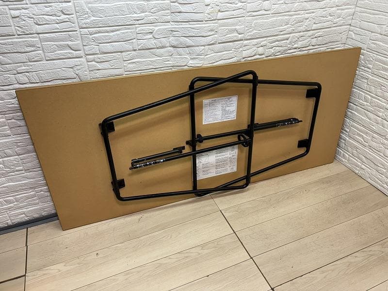無印良品 折りたたみテーブル 幅160cm オーク材