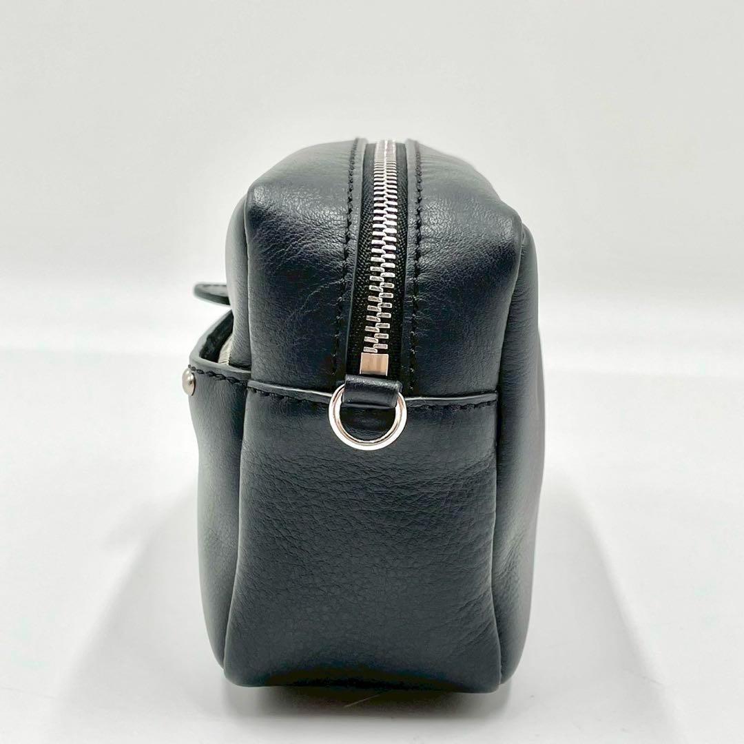 【未使用級】 J&M DAVIDSON ショルダーバッグ チェーン ペブルミニ