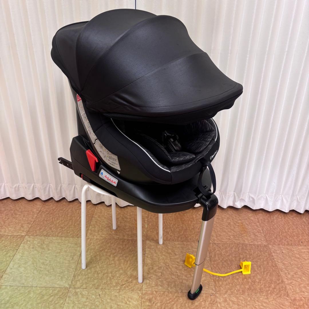 クリーニング済☆綺麗☆　新生児OK　シーエー　ターン　レジェFIX　ISOFIX