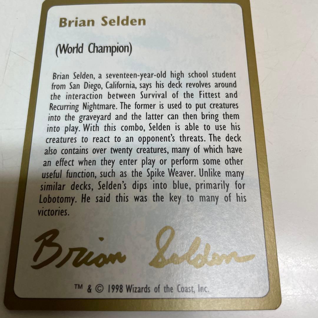 Survival of the Fittest エンチャントメントカード　2