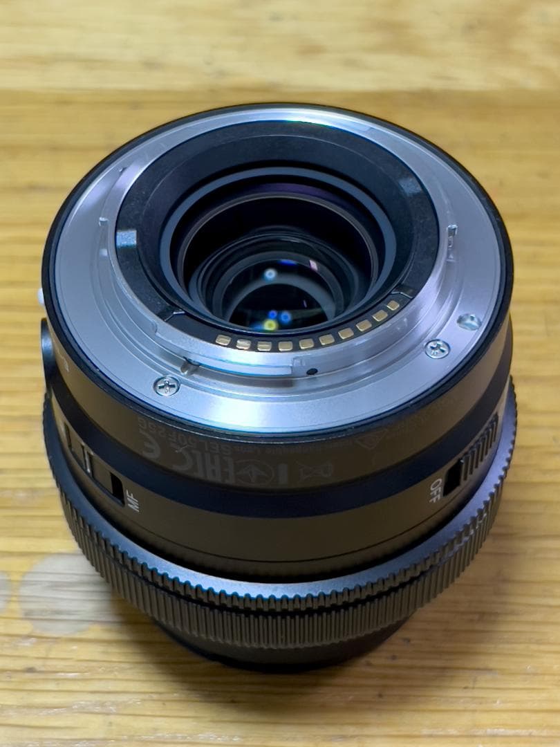 sony ソニー　単焦点レンズ　FE 50mm F2.5 G　中古美品