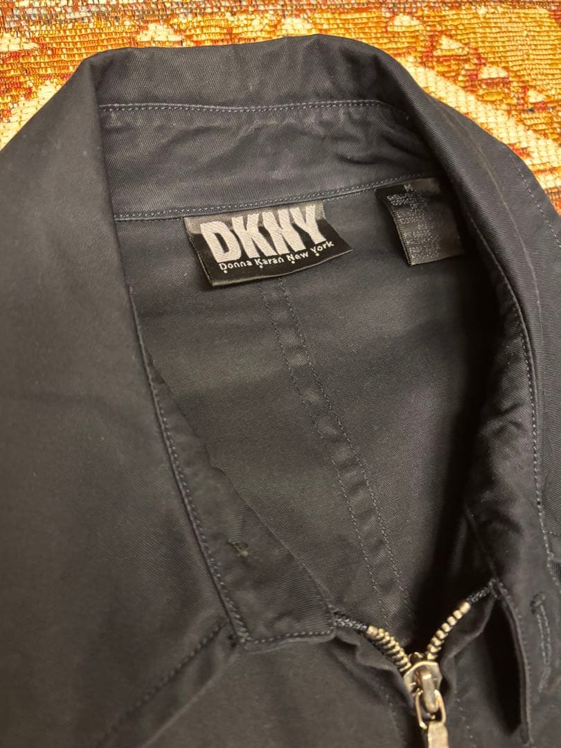 【美品】90'sDKNY ダナキャランニューヨーク スイングトップ ブルゾン