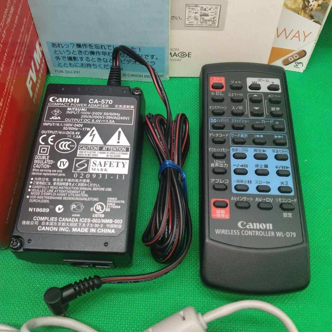 【動作確認OK】Canon キヤノン FV M300 ミニDV