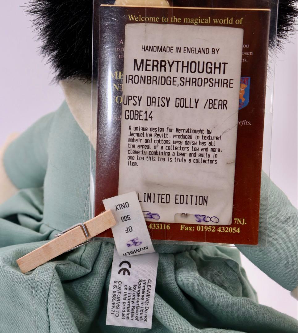 UPSY DAISY GOLLY/BEARメリーソート逆さまデザイン人形とクマ