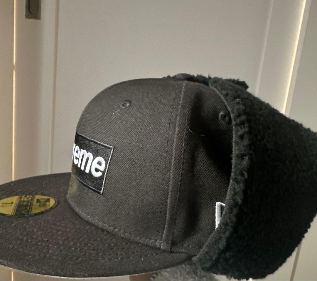 ヒ*キ様 Supreme×NEW ERA/21AWイヤーフラップ ボックス ロゴ